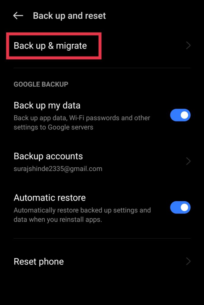 Realme phone reset kaise kare