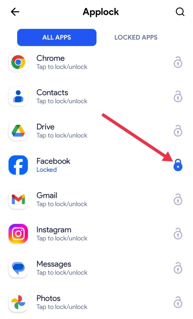 Facebook par lock kaise lagaye