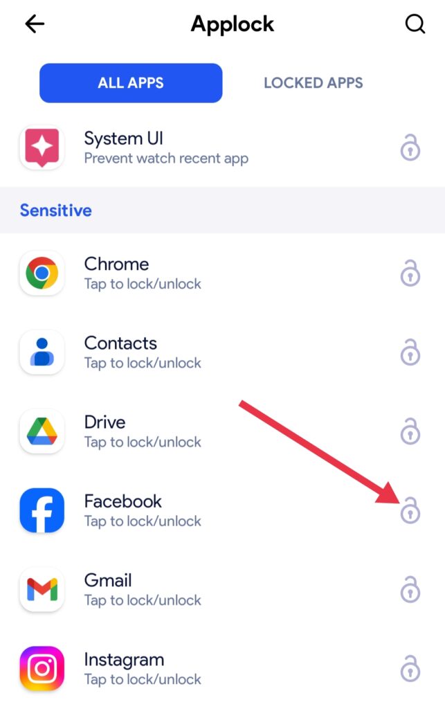 Facebook par lock kaise lagaye