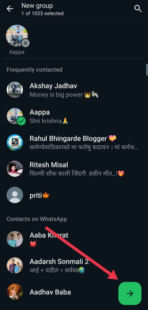 WhatsApp par group kaise banaye