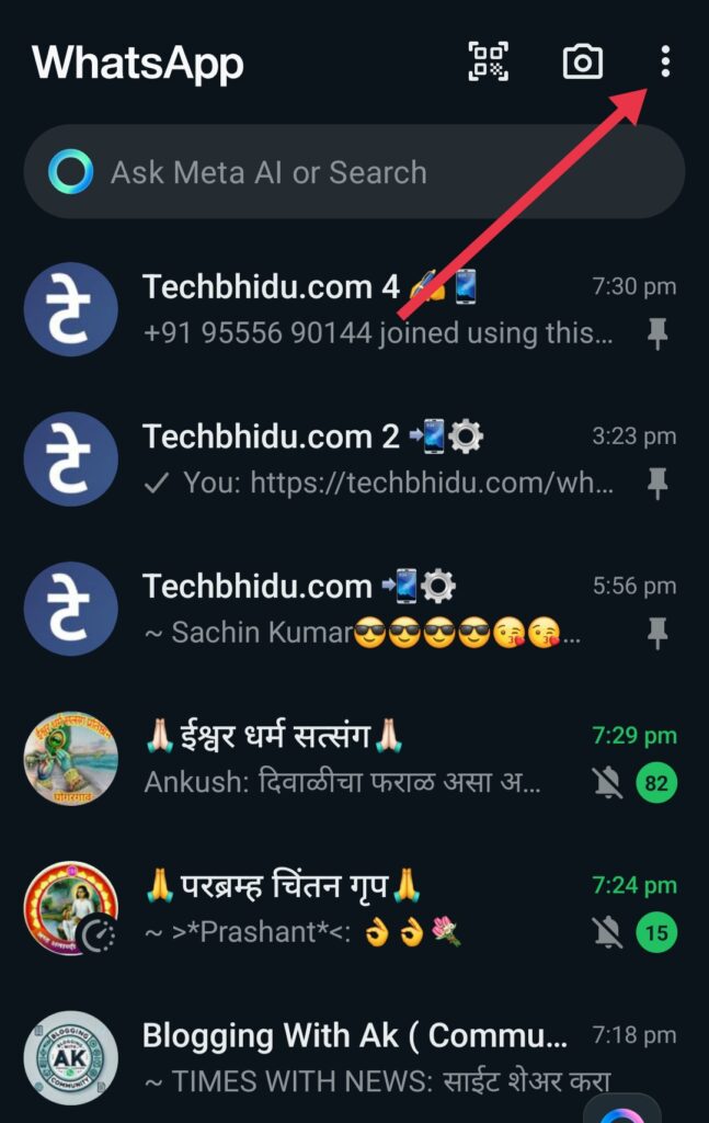 WhatsApp par group kaise banaye