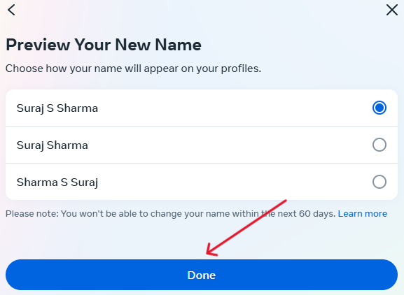 Facebook par Name change kaise kare