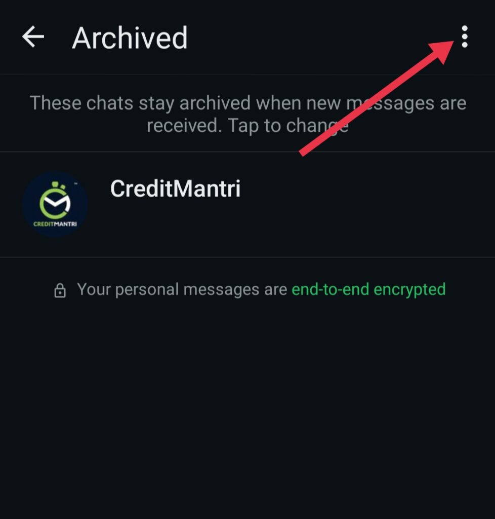 WhatsApp chat hide kaise kare