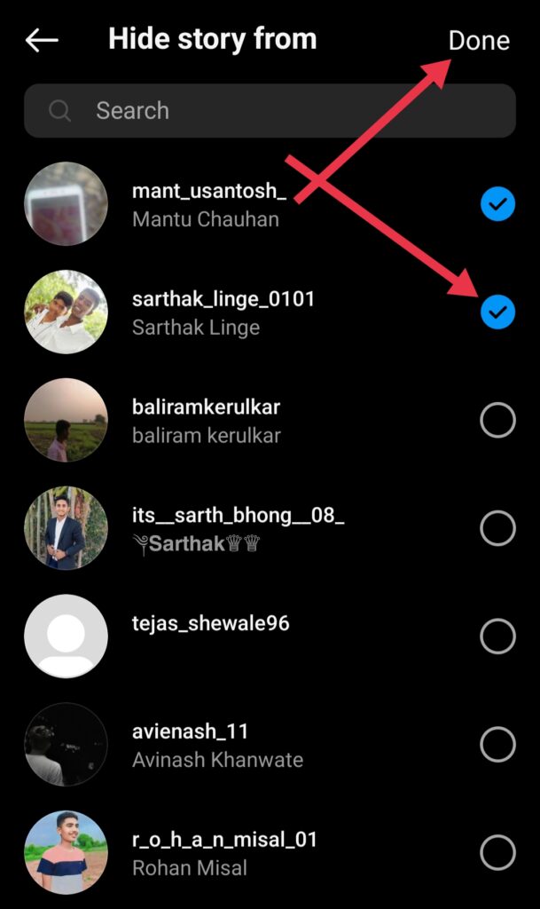 instagram story hide kaise kare