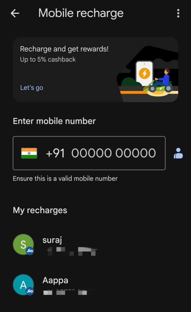PhonePe se recharge kaise kare