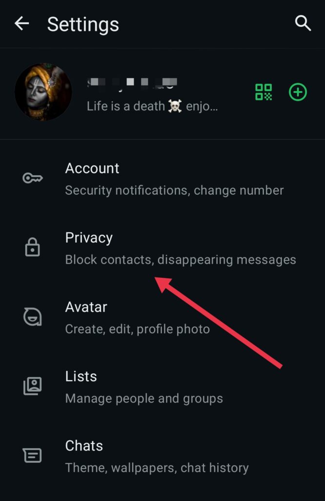 WhatsApp DP hide kaise kare