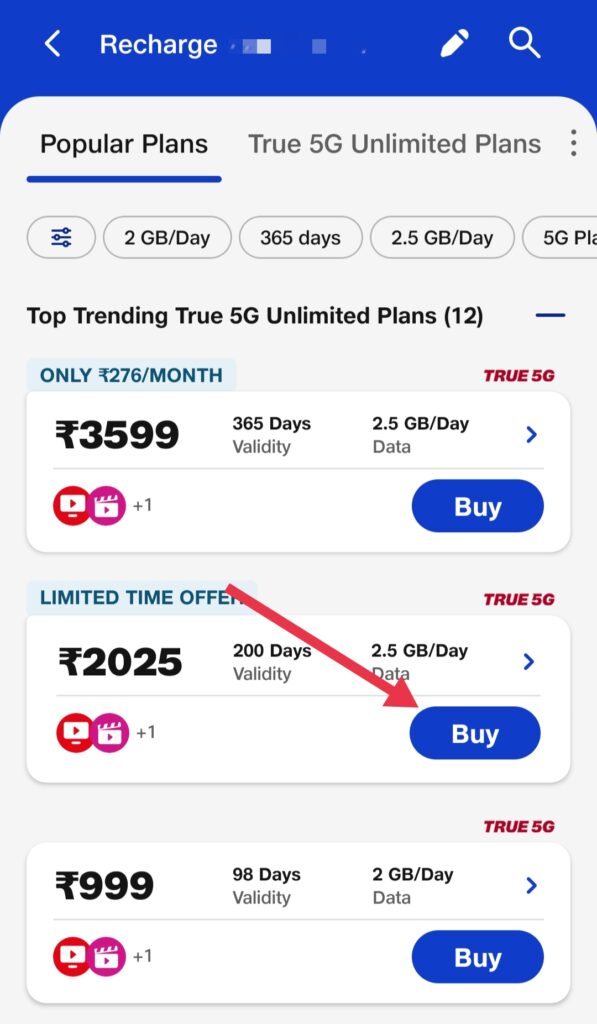 My Jio se Recharge kaise kare