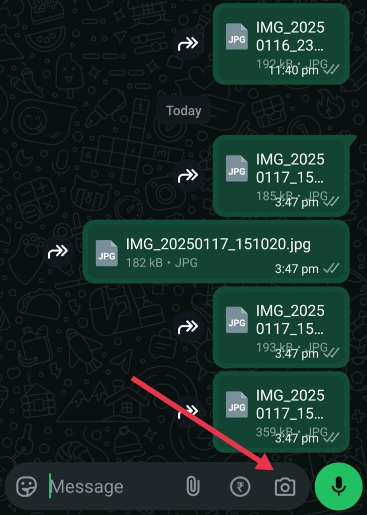 WhatsApp par HD photo kaise bheje