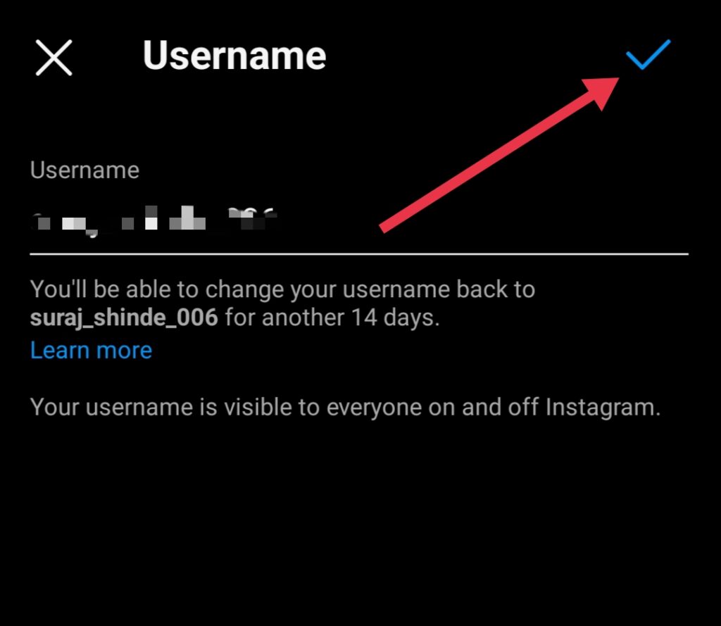 instagram ka username kaise change kare